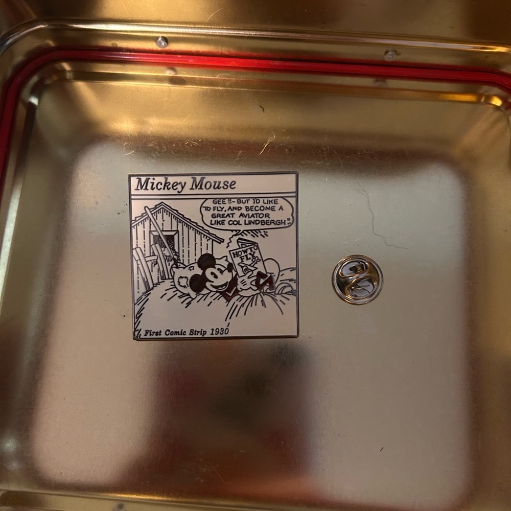 Mickey Mouse Comic Strip Pin